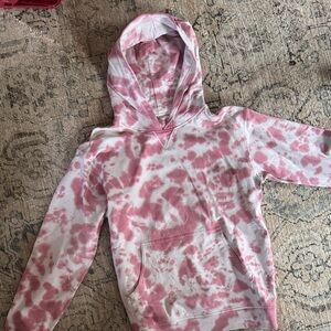 Lululemon size medium dusty rose tie dye hoodie!! Great condition